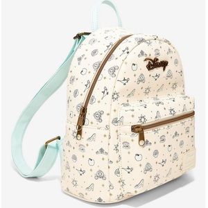 Loungefly Disney Princess Icons Mini Backpack